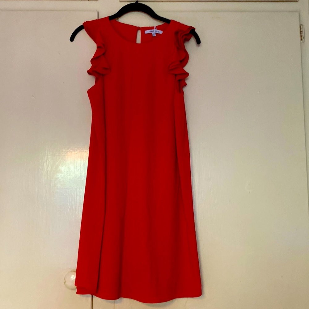 Cute Flowy Red Dress Size Medium
